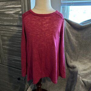 Arizona Burgundy Lightweight Sweater.  Girls size 6x
